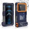 UrbanX Professional [15m/50ft] Swimming Diving Surfing Snorkeling Photo Video Waterproof Protective Case Underwater Housing for Panasonic Eluga Ray 700 And all Phones Up to 6.9 Inch  with Lanyard