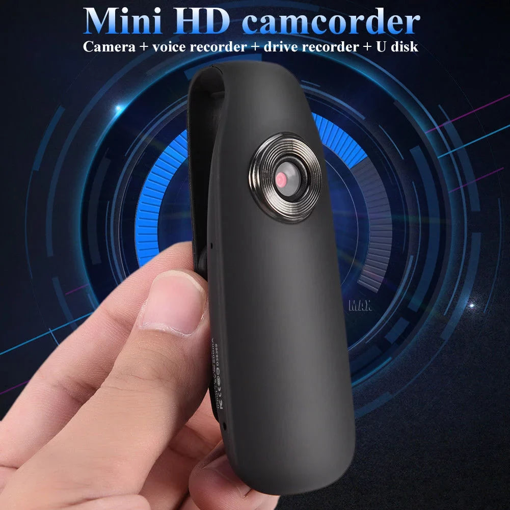 1080P Mini Camcorder Dash Cam Police Body Motorcycle Bike Smart Motion Camera