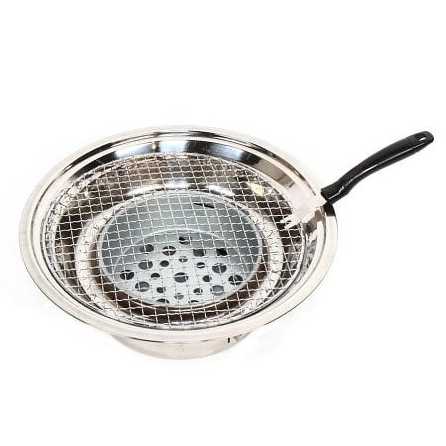 Japanese Korean Stainless Hibachi  Picnic Table Grill Barbecue Stove Cooker