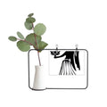 Constellation Virgo Zodiac Sign Metal Picture Frame Cerac Vase Decor
