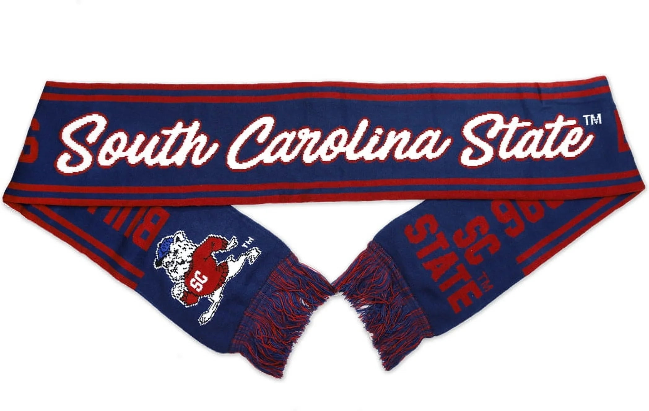 Big Boy South Carolina State Bulldogs  Knit Scarf [Maroon - 80" x 7"]