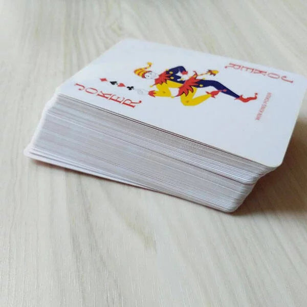 Like Sports Fitness Balanced Cross-country Poker Playing Card Funny Hand Game