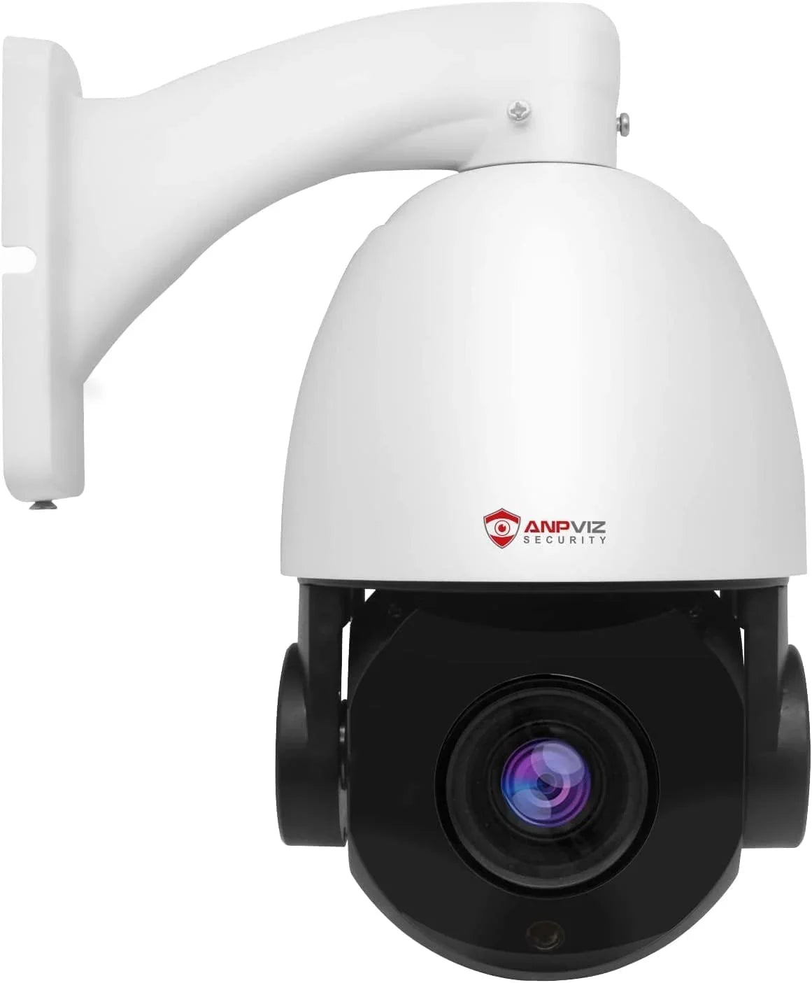Anpviz 5MP PoE   Surveillance Camera 20X Optical Zoom,   Security Camera Outdoor Indoor with Mic/Audio, Person Vehicle Detection,  Night Vision, Metal, Pan 360°/Tilt 90°,  Waterproof