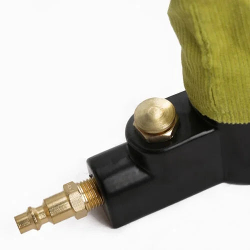 Pneumatic Air Spark Plug Cleaner Sand Blaster Tool Cleaning w/ Blasting Abrasive