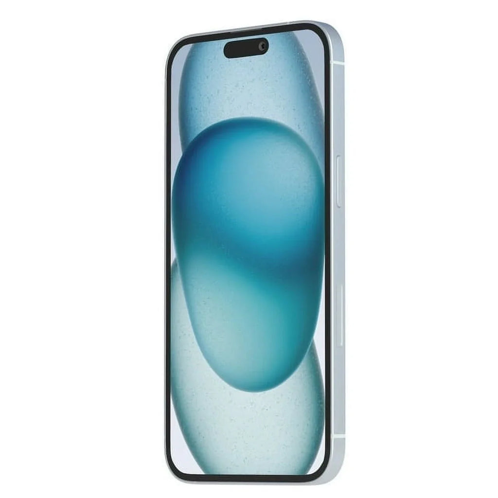 Restored Apple iPhone 15 Plus 128GB - Blue (Straight Talk) (TracFone) (Refurbished)