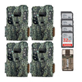 Browning 4PK Pro Scout Max Extreme  Trail Camera w/32GB /Card & Reader