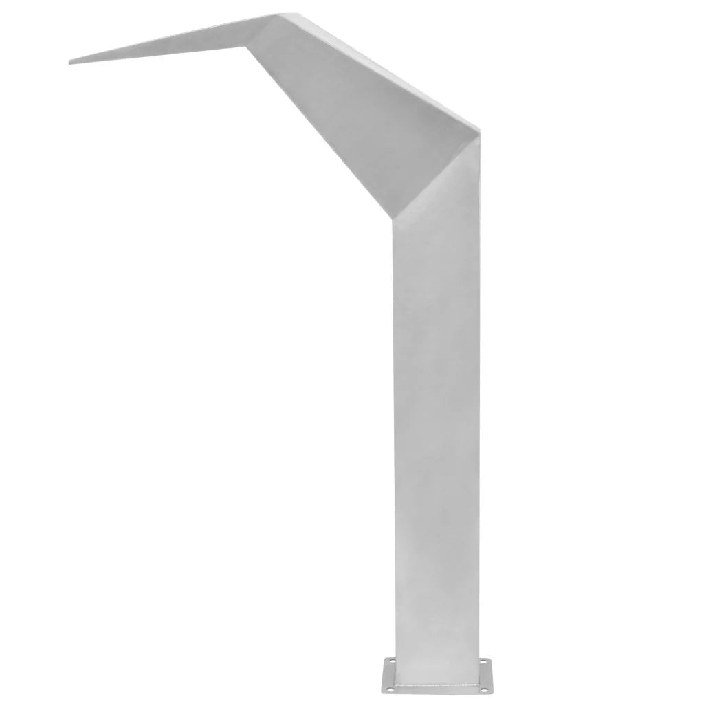 Dcenta Pool Fountain Stainless Steel Waterfall Garden Patio  Swimming Pool Fountain Silver (19.7"x11.8"x35.4 -US_43709USCLDL"