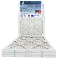 Glasfloss 14x25x1 -  10 -Qty:4 - Furnace Air Filter - Made in  (Actual Size: 13.5 x 24.5x7/8 inch)