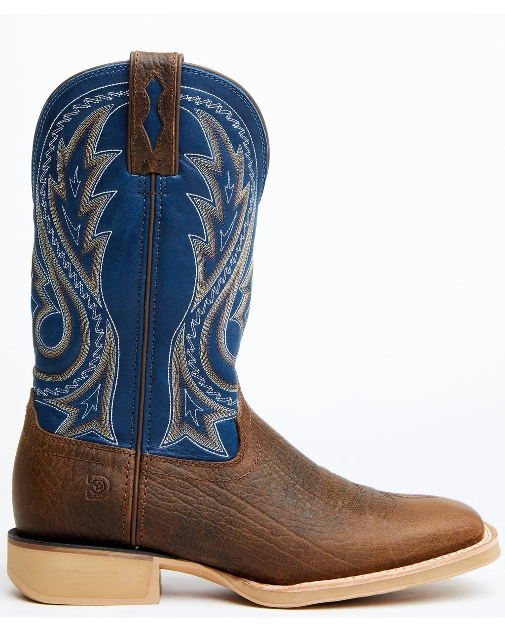 Durango Men's Rebel Pro Lite Performance Western Boot Broad Square Toe Navy 8.5 ()