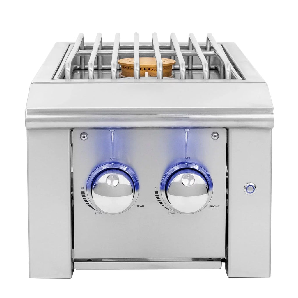 Summerset Alturi Built-In Natural Gas Double Side Burner - -