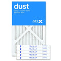 AIRx Filters 10x16x1 Air Filter  8 Pleated   Furnace Air Filter, Dust 6-Pack, Made in the