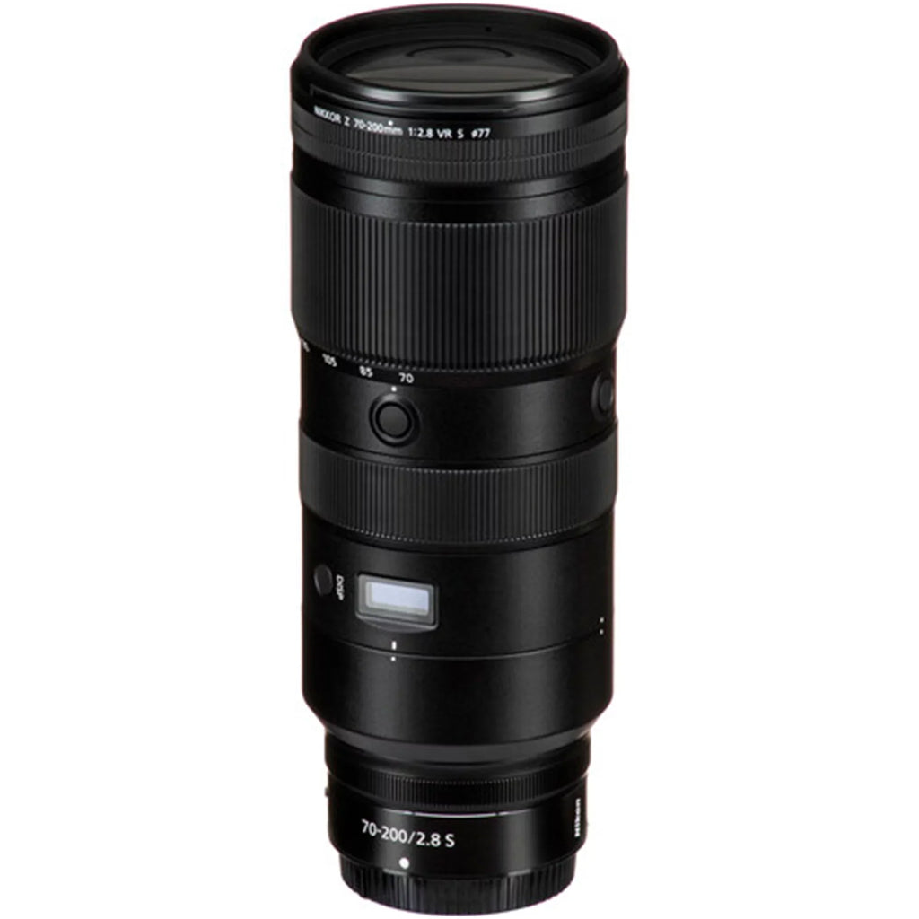 Nikon   70-200mm /2.8   Lens with 32GB SanDisk Memory Card + Tripod + Backpack + -Cell Accessory Bundle