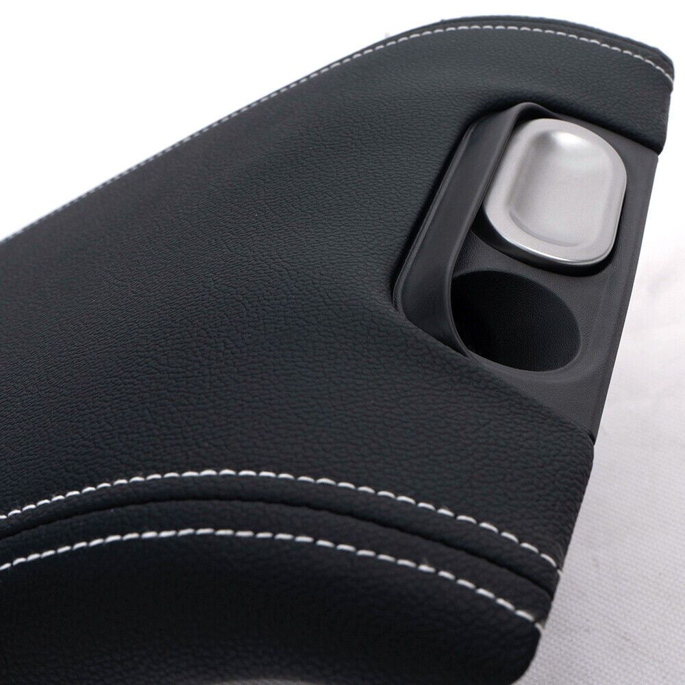 Teledu Center Console Arm Rest Lid Cover Fit For  2009-2014 Ford -150 Black New