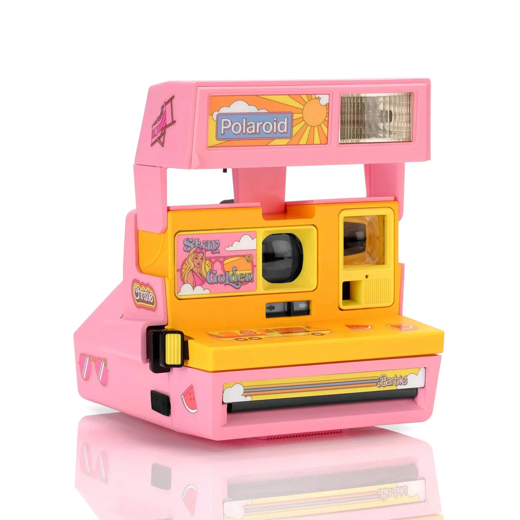 Polaroid 600 Instant Film Camera (Malibu Barbie) with Instant Film and Film Kit