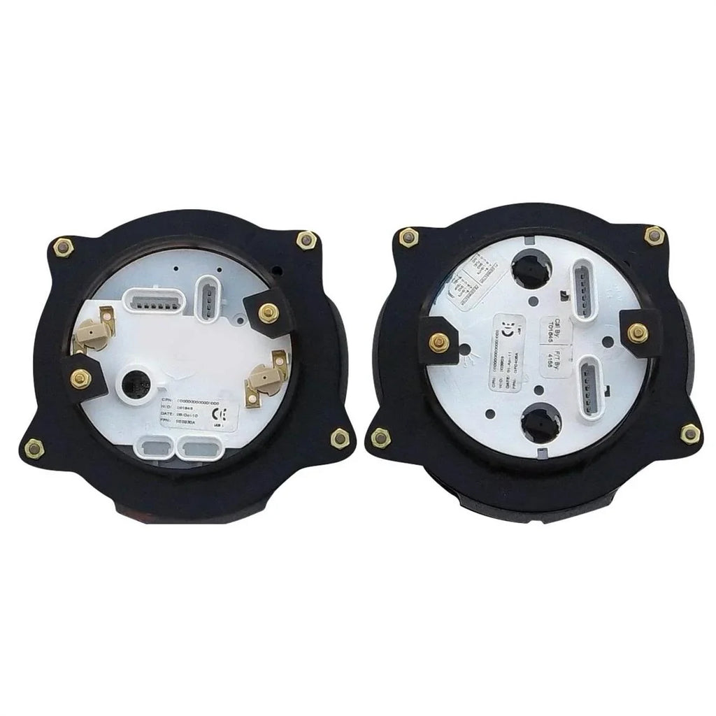 New Vintage  47371-01 Woodward 2 Gauge Kit Black 47-53 Chevy