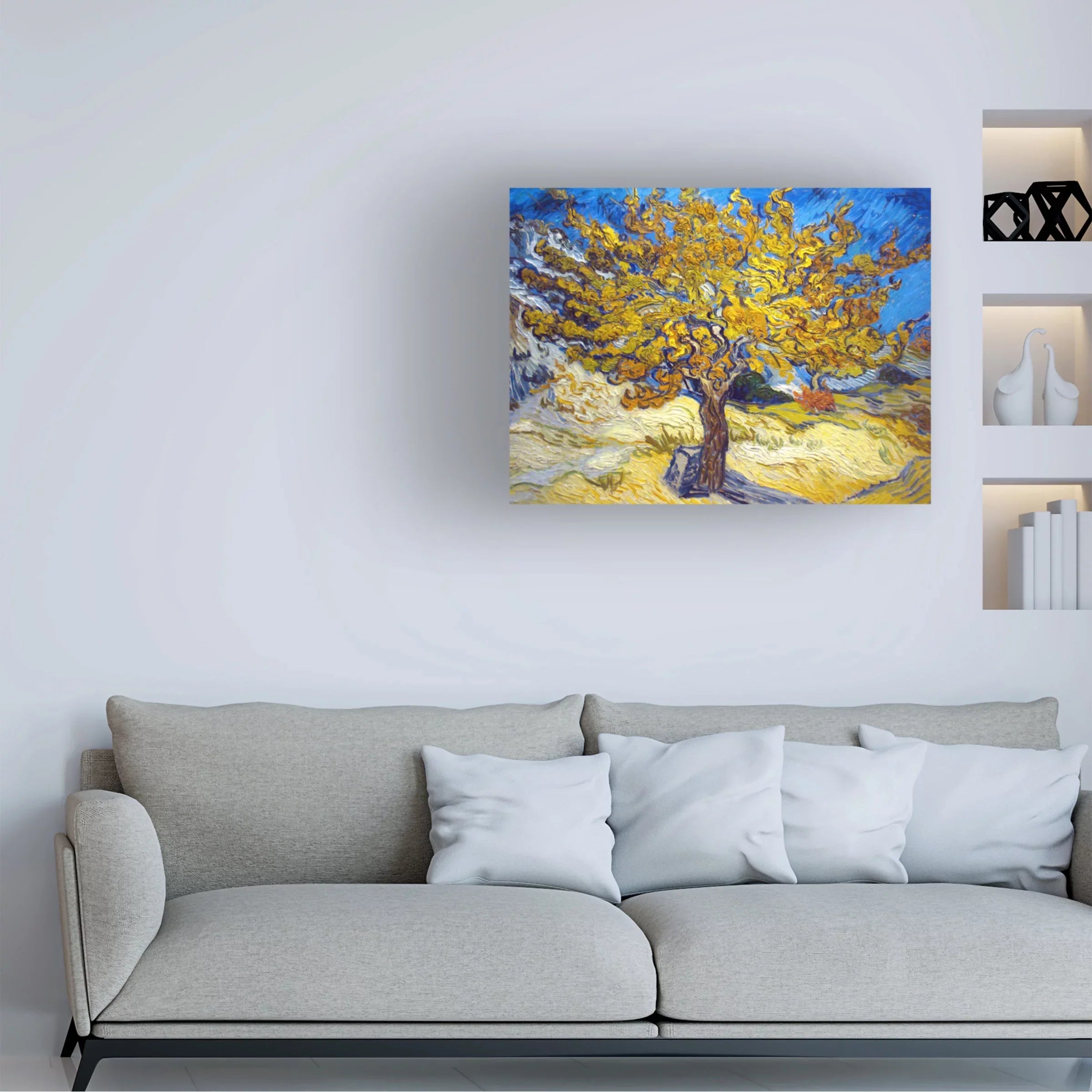 Vincent Van Gogh 'The Mulberry Tree' Canvas Art