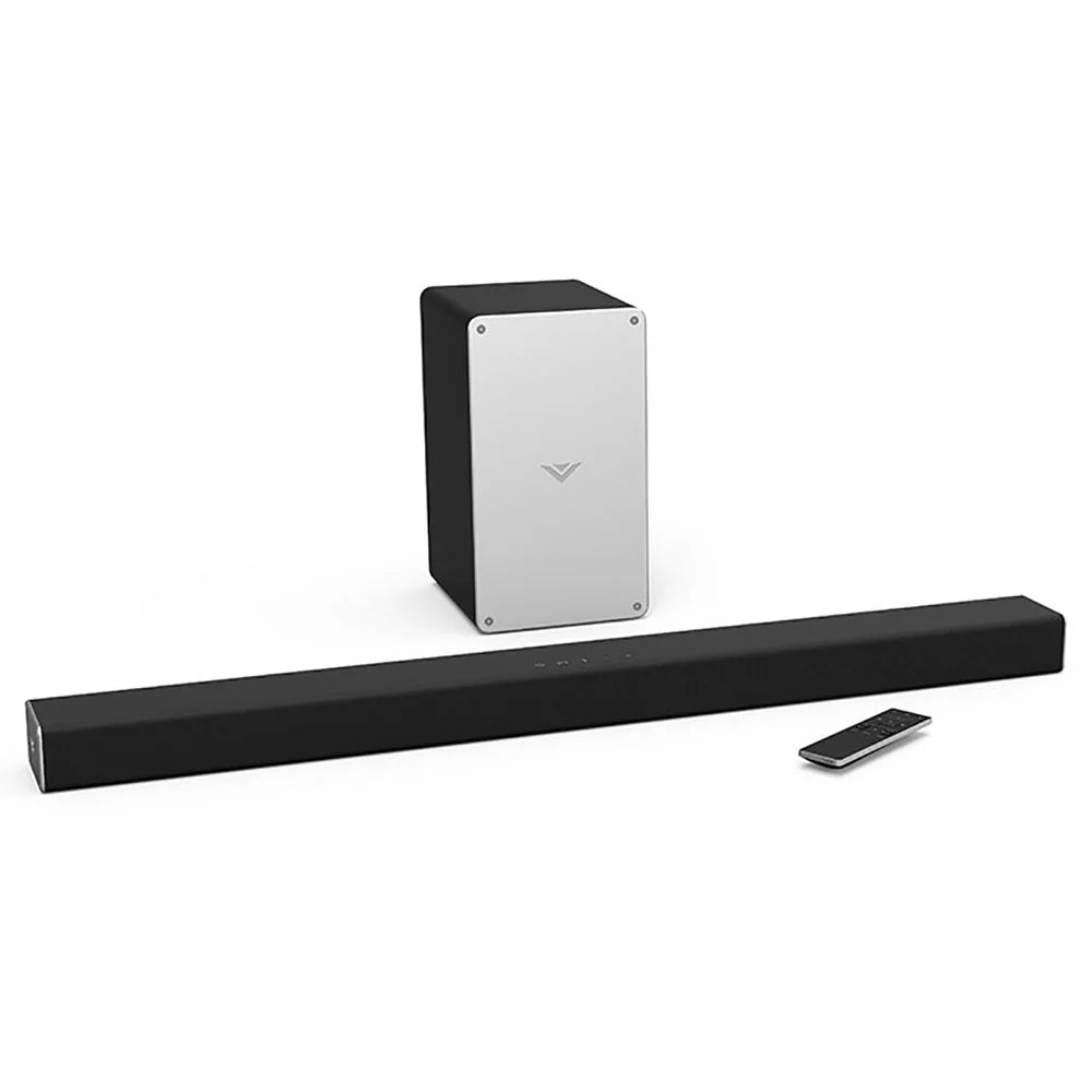 '- 36 Inch 2.1 Channel Sound Bar System with Wireless Subwoofer