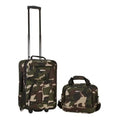 Rockland  2 Pc Camo Luggage Set