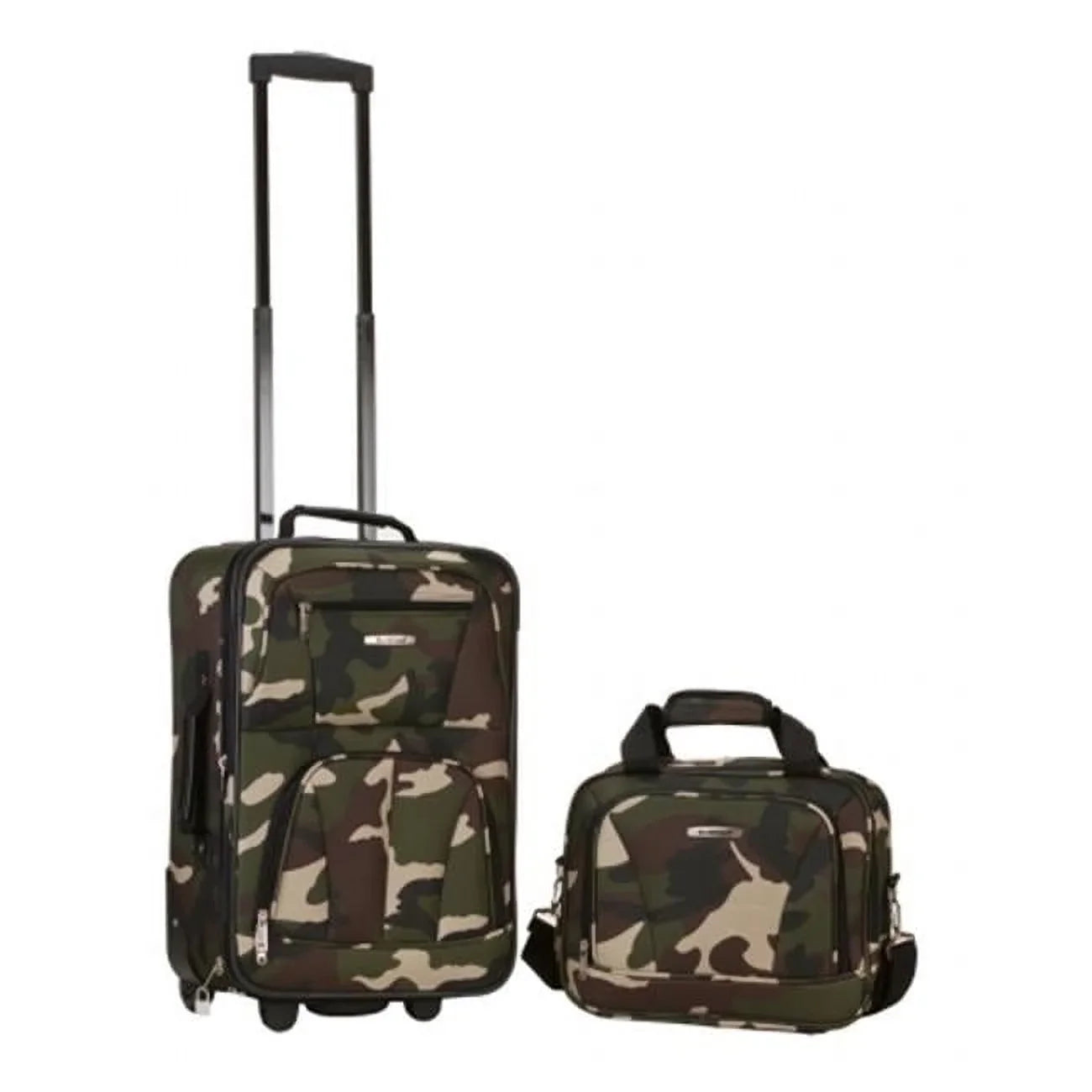 Rockland  2 Pc Camo Luggage Set