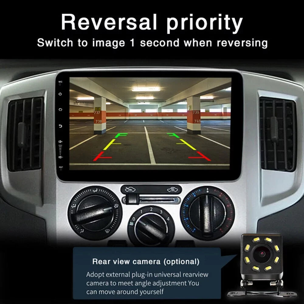 Paddsun  10 Inch On-Board Android 9.1  Wifi Dual Din Touch Screen Player Navigation