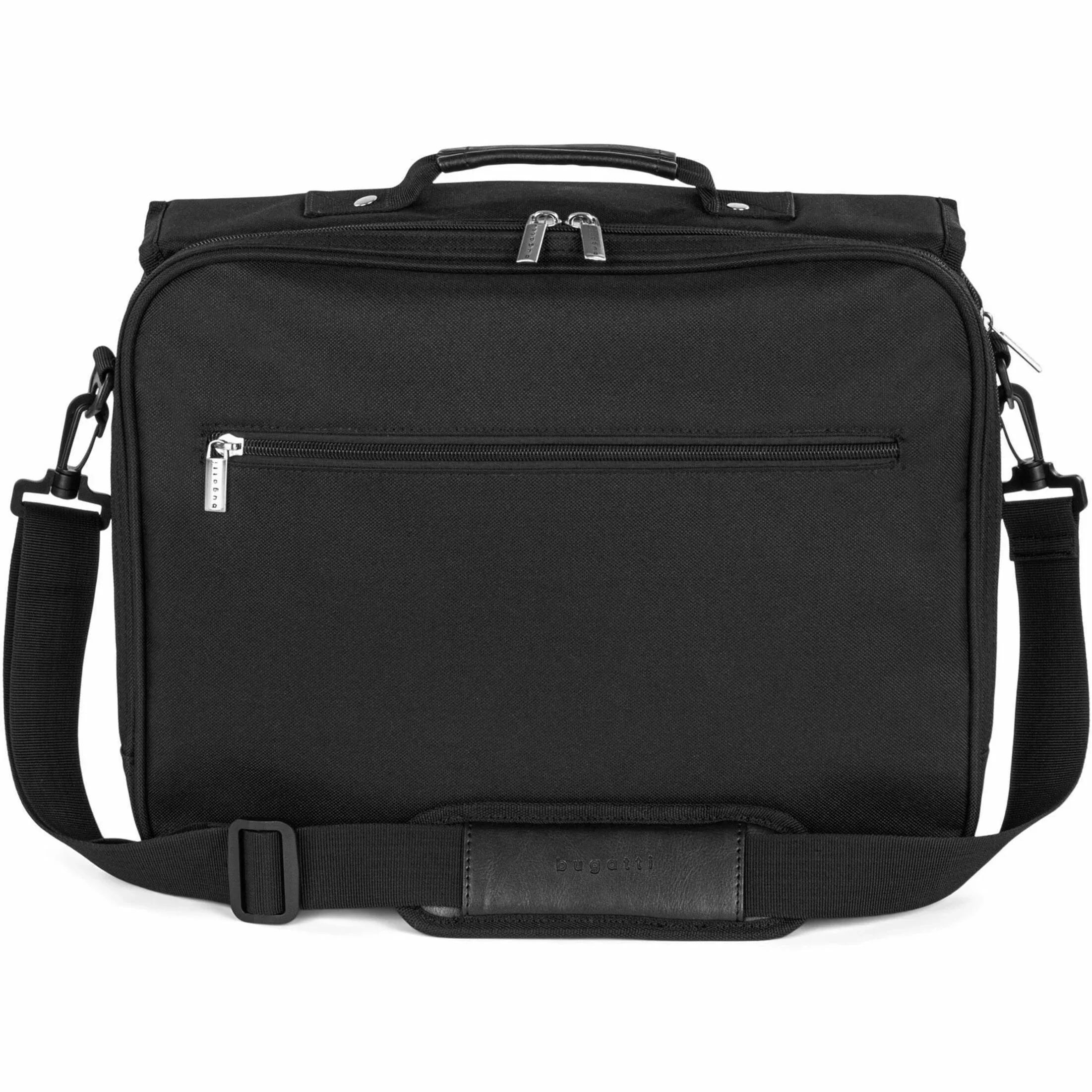 bugatti   Carrying Case (Briefcase) for 15.6" Notebook, Black