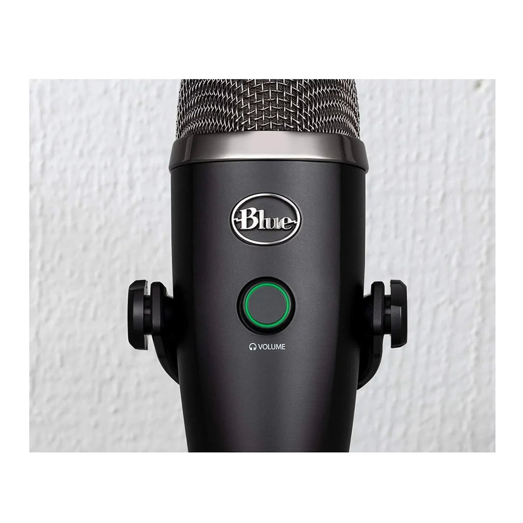 Blue Yeti Nano Premium  Mic Blackout with Knox Gear Boom Arm, Pop Filter and Shock Mount