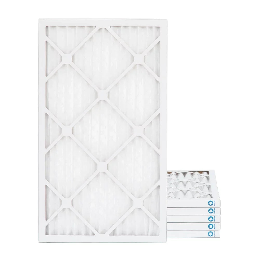 14x25x1  11 Pleated  Furnace Air Filters. 6 Pack. Made in .