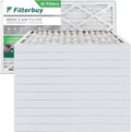 Filterbuy 12x24x2  8 Pleated   Furnace Air Filters (12-Pack)