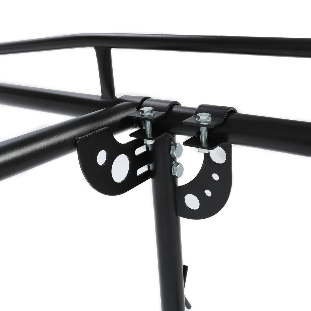 60" Over-Cab Truck Rack 1000 Lbs Adjustable Truck Ladder Rack Pickup Lumber Utility Kayak Rack Full Size