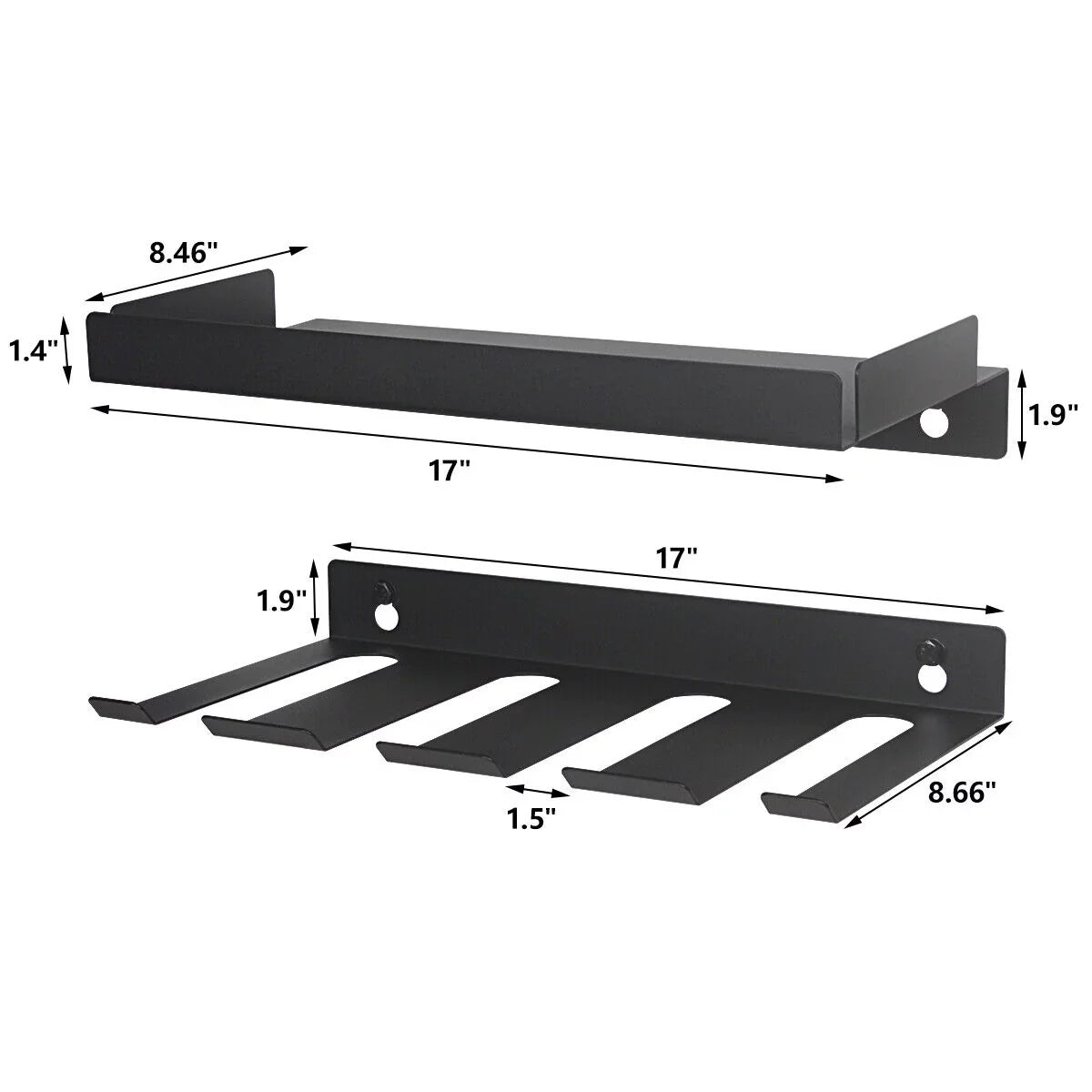 Drill Organizer Rack,Wall Mount Cordless Drill Tool Holder Power Tool Storage | Holds 4 Drills Garage Tool Box