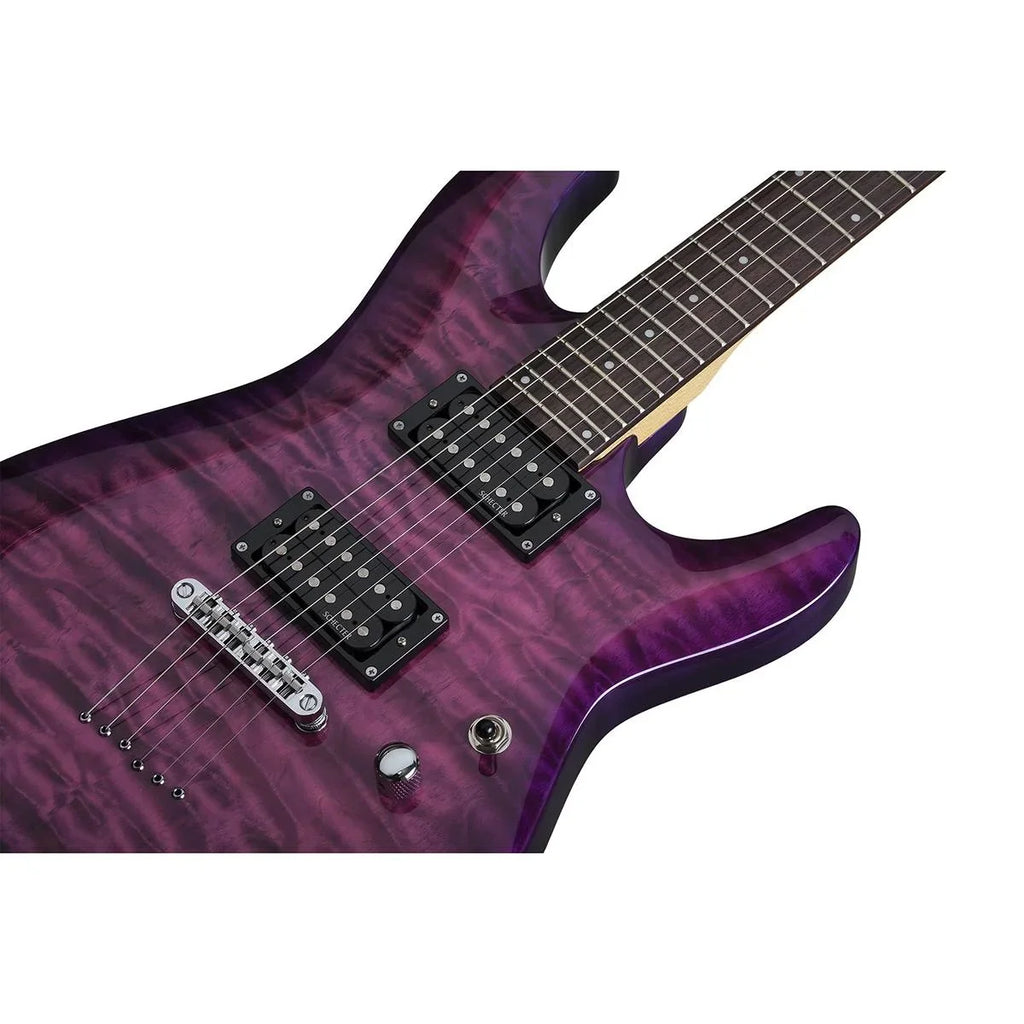 Schecter -6 Plus Electric Guitar (Electric Magenta)