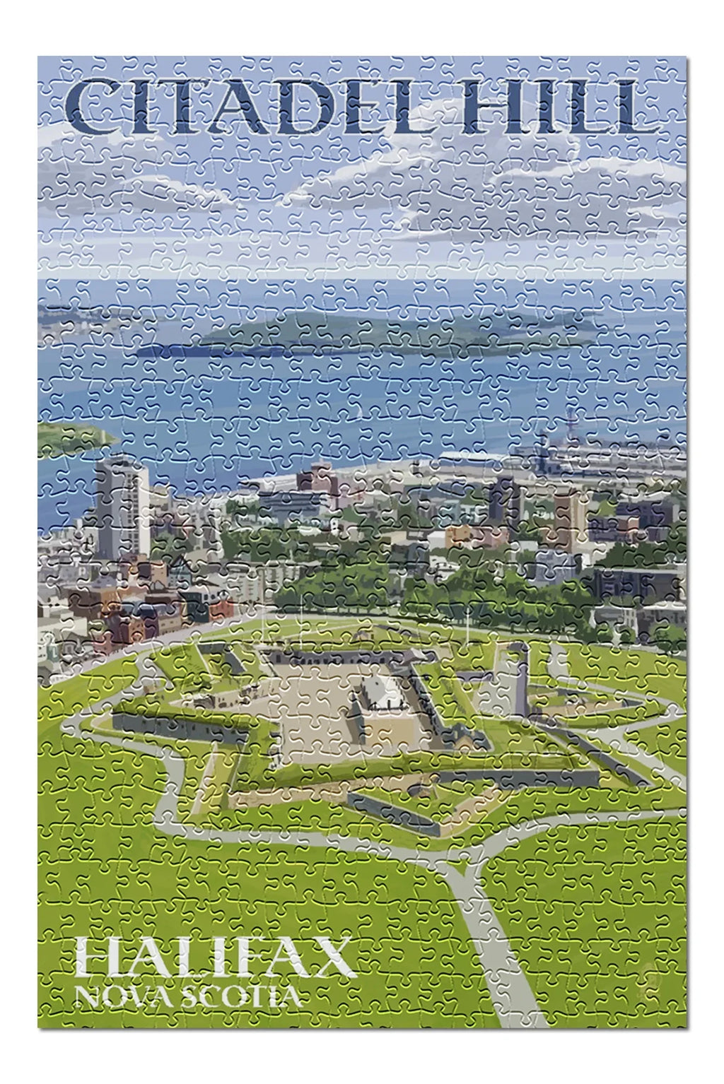 Halifax, Nova Scotia, Citadel Hill (19x27 inches, Premium 500 Piece Jigsaw Puzzle for Adults and Family, Made in )