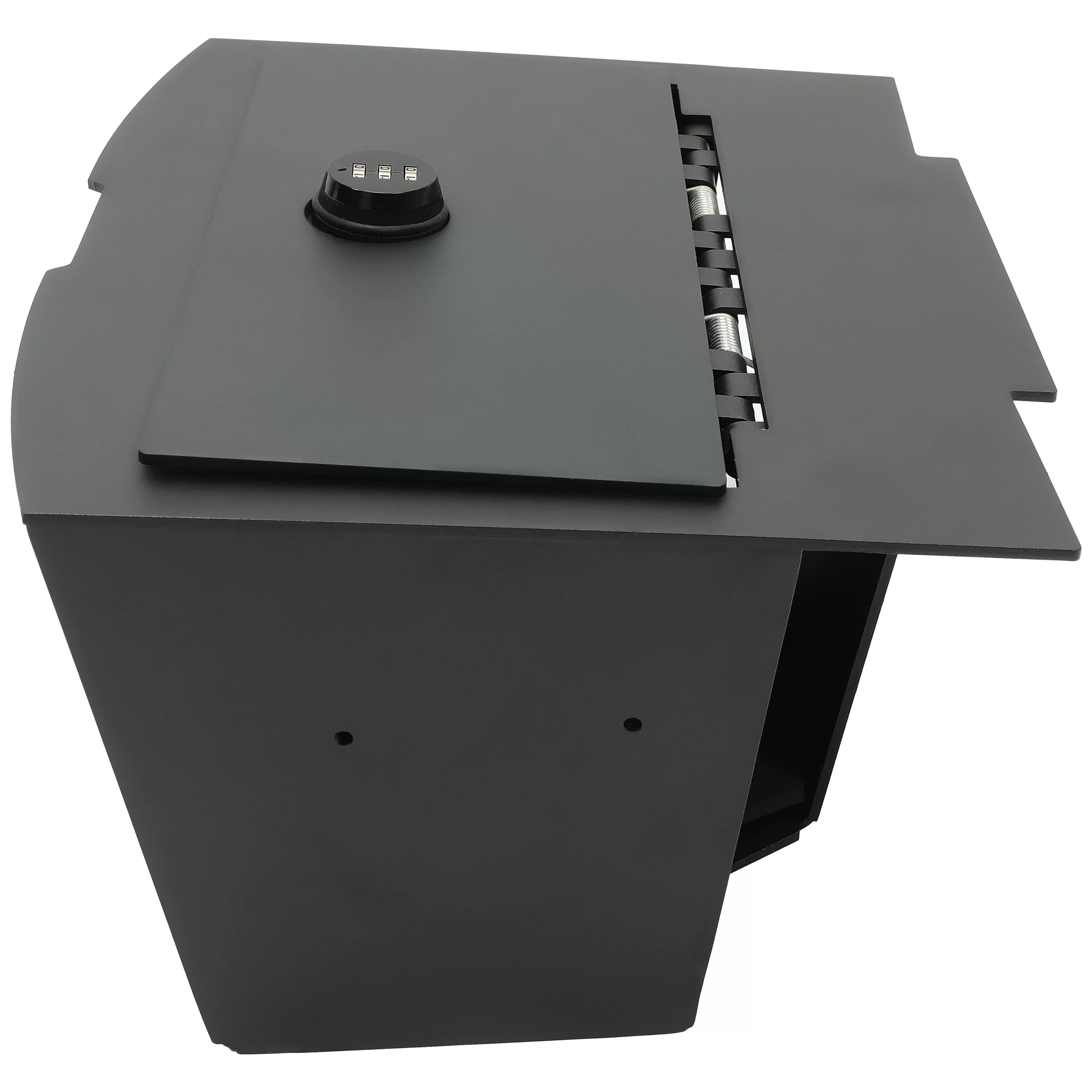 Center Console Gun Safe Storage Box Console Vault for 2009-2018 Dodge Ram 1500 2500 3500  Lock Console Safe Vault