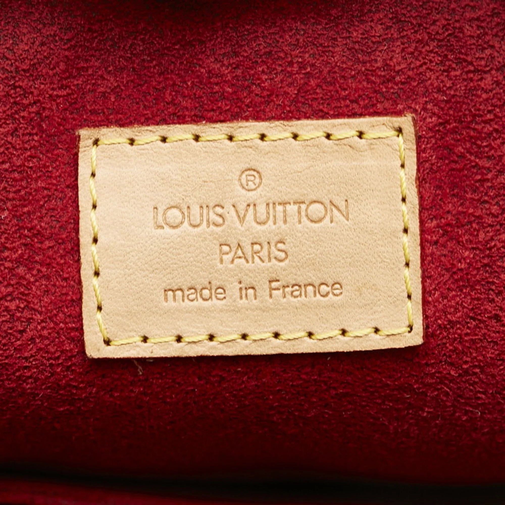 Pre-Owned Louis Vuitton Monogram Exantry Cite Handbag  Brown  Leather Ladies   (Good)