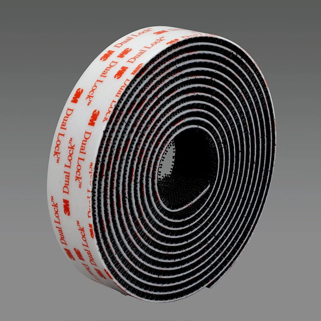 3m Reclosable Fastener,1 in ,Black