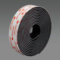 3m Reclosable Fastener,1 in ,Black
