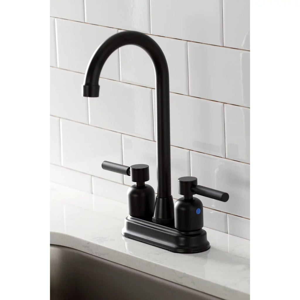 Kingston Brass  Concord Bar Faucet, Matte Black