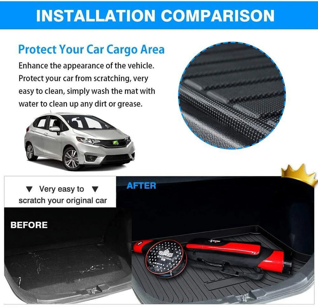 Custom Trunk Liner Cargo Mats for Ford Explorer 2011-2019 Waterproof Non 7-seats Models