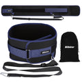 Bilbear Dip Belt for Weightlifting,Weight Belt for pulls up,with 39 inch Strap,Weight lifting strap 43 inch Adjustable,45-Angle Rings&2 Snap Hooks Comfort Dip Position