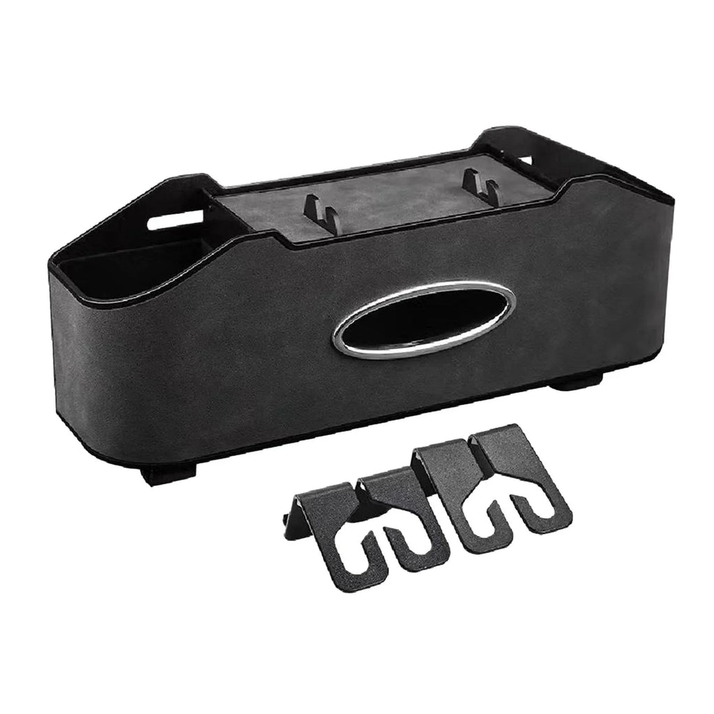 yotijar Car Back Seat Headrest Hanging Storage Box Car Travel Accessories Cup Holder