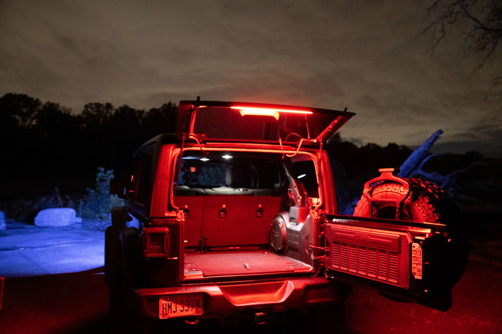 Brawlee Silicone  Interior Bluetooth Light Bar with Remote By Done Right  . Fits All Jeep Wranglers Hardtop Models  of , , , , , ,  from 1987 -2023.