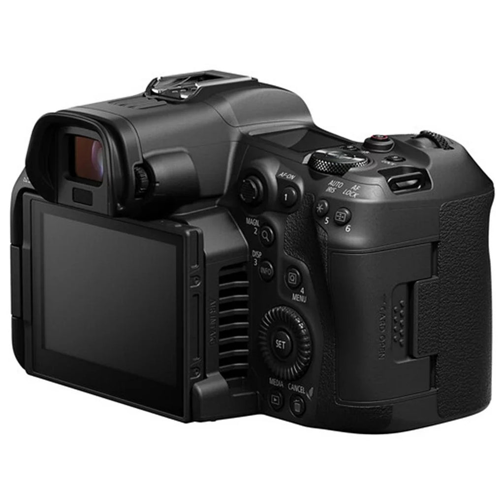 Canon    Mirrorless Cinema Camera (Body Only) with 2 Pack SanDisk 128GB Memory Card + ZeeTech Accessory Bundle
