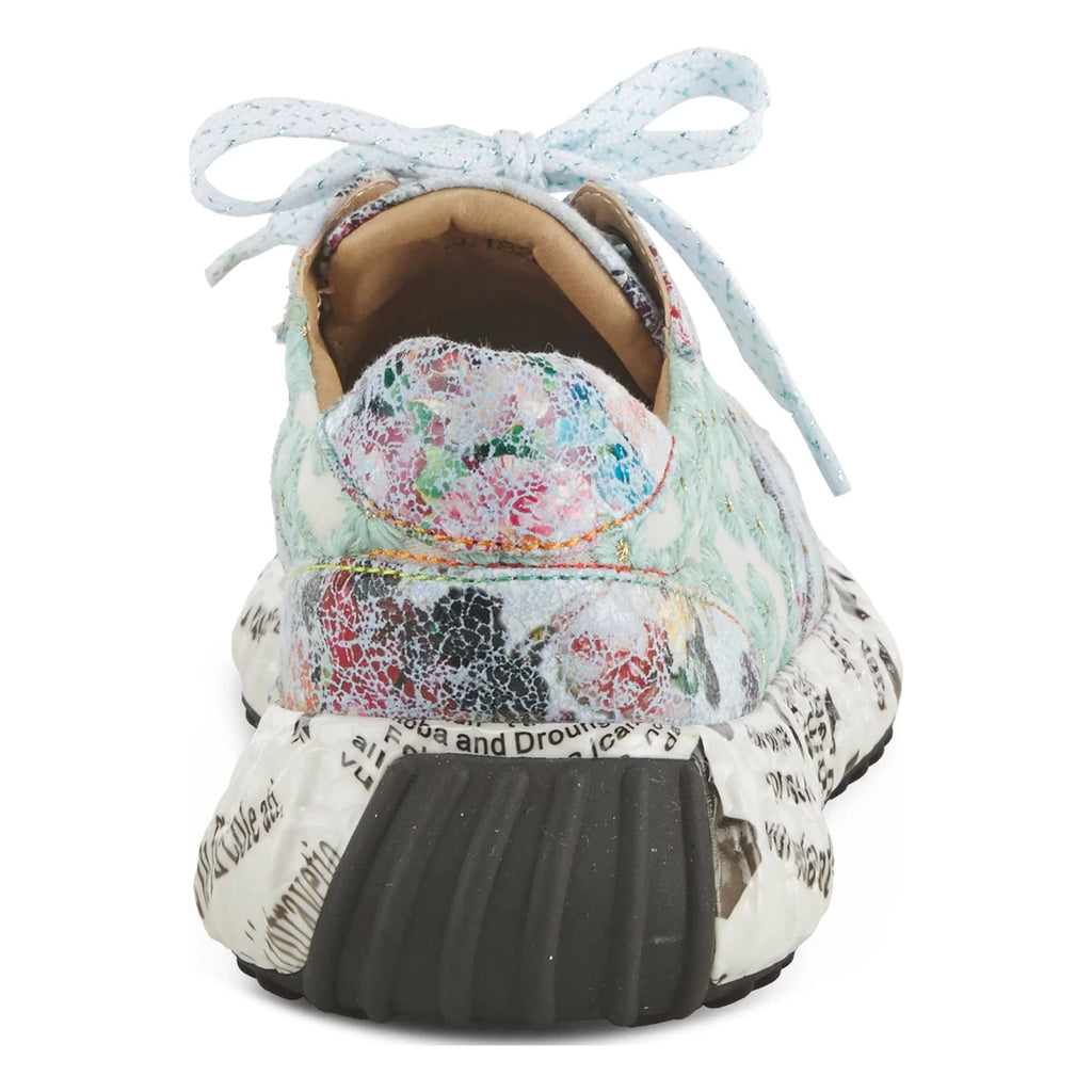 Spring Step 'Artiste Women's Daisymae Fashion Sneaker Beige Multi  42 /  10.5-11