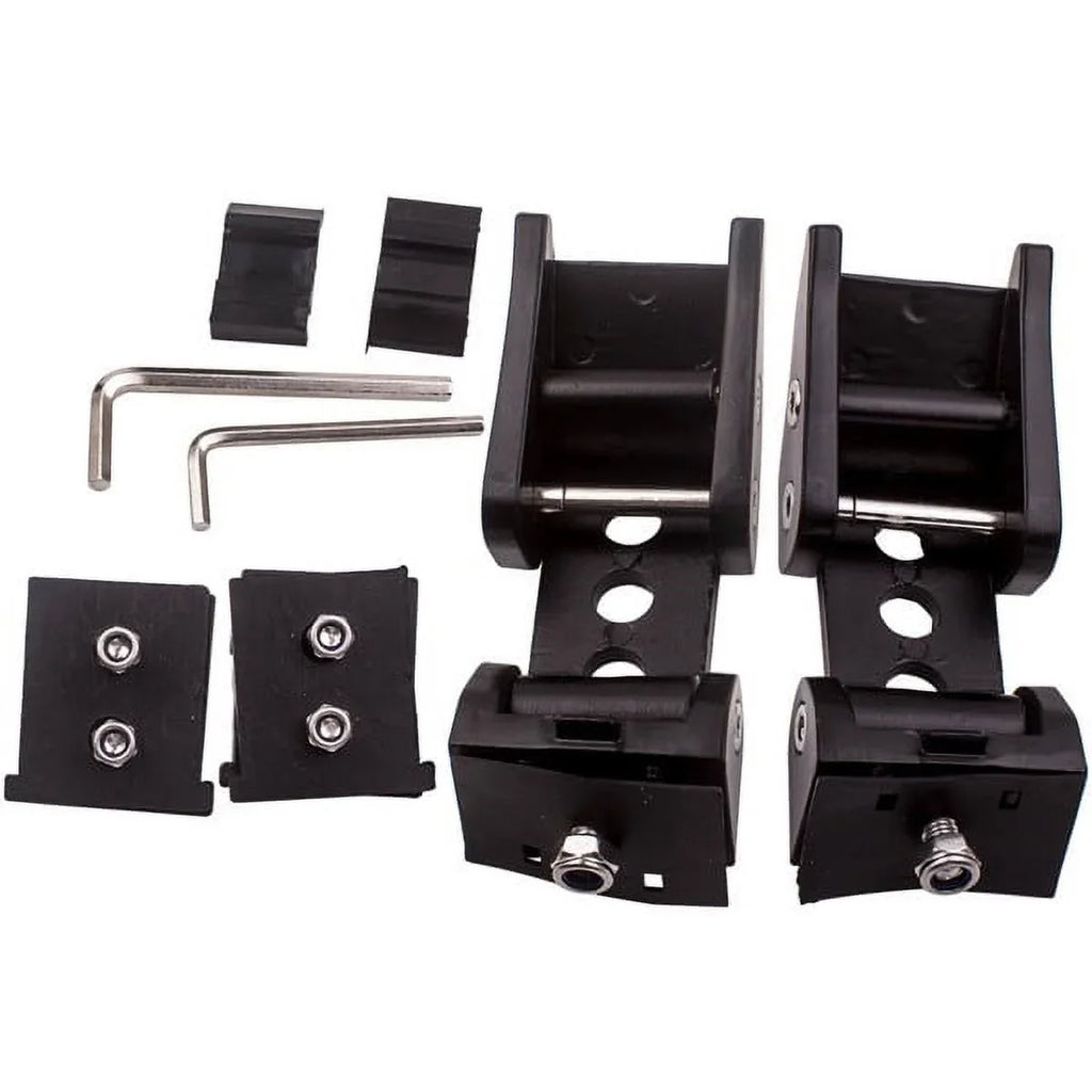 2Pcs Hood Latch Locking Catch for Jeep Wrangler  2007 - 2018 2 Door & Unlimited 4 Door