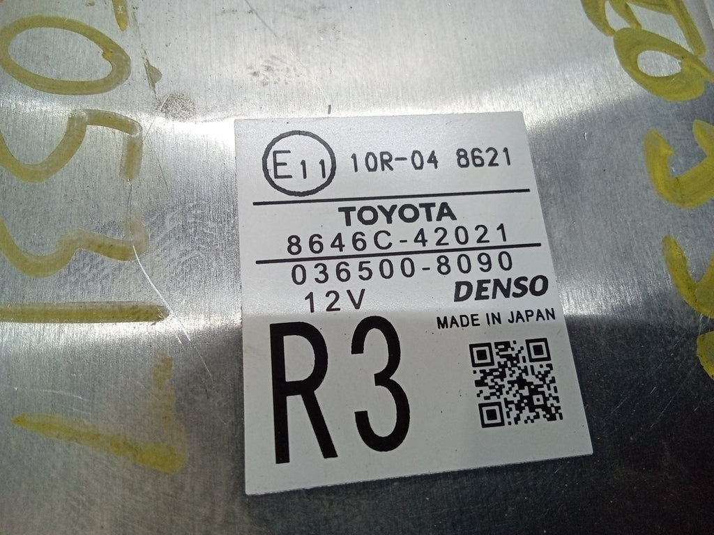 Pre-Owned 2018 Toyota Rav-4 Front Lane Departure Warning Camera 8646C-42021  (Good)