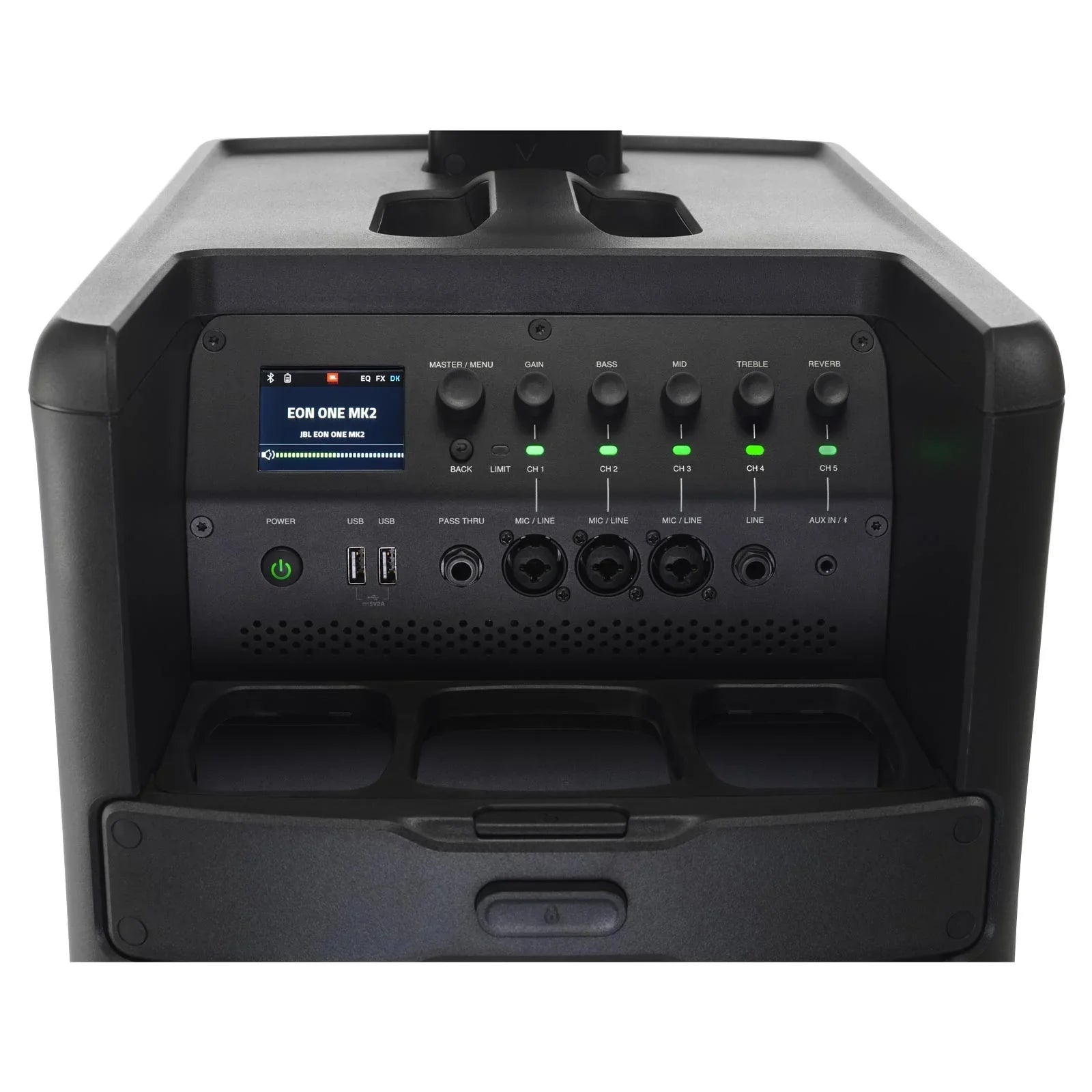 Professional   Mk2 All-In-One Rechargeable Column-Speaker Personal  System with Shure  Vocal Microphone Package
