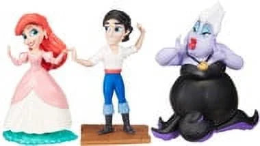 Disney Princess Poseable Comic Collection Ariel & Friends Basic Figure 3-Pack