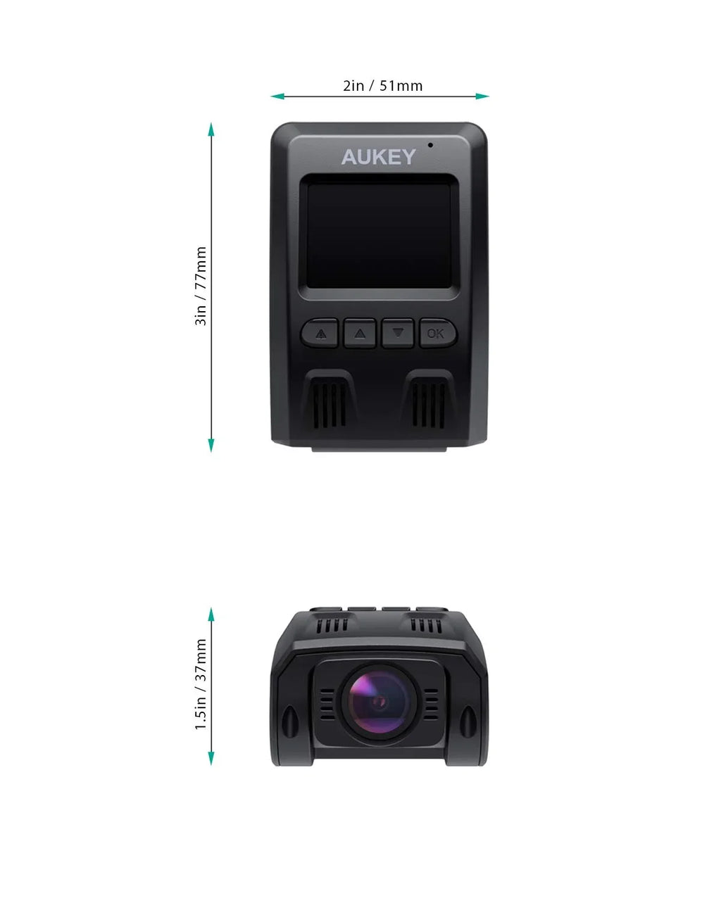 Wifi Dash Cam, 1080P  Dash Camera for Cars, 6-Lane 170-Degree Wide Angle Lens Car Camera, Black-