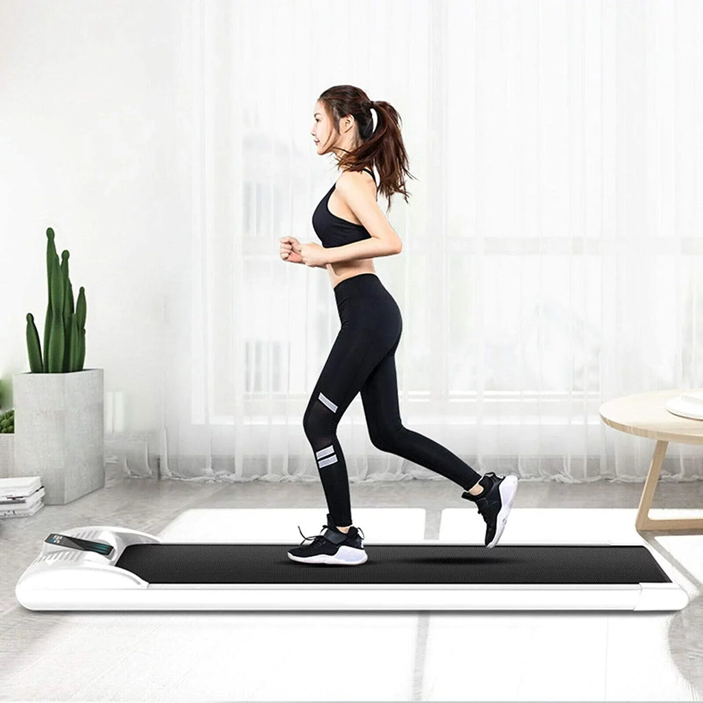 Miumaeov Portable Electric Mute Treadmill Fitness Walking Pad Home Office Running Machine