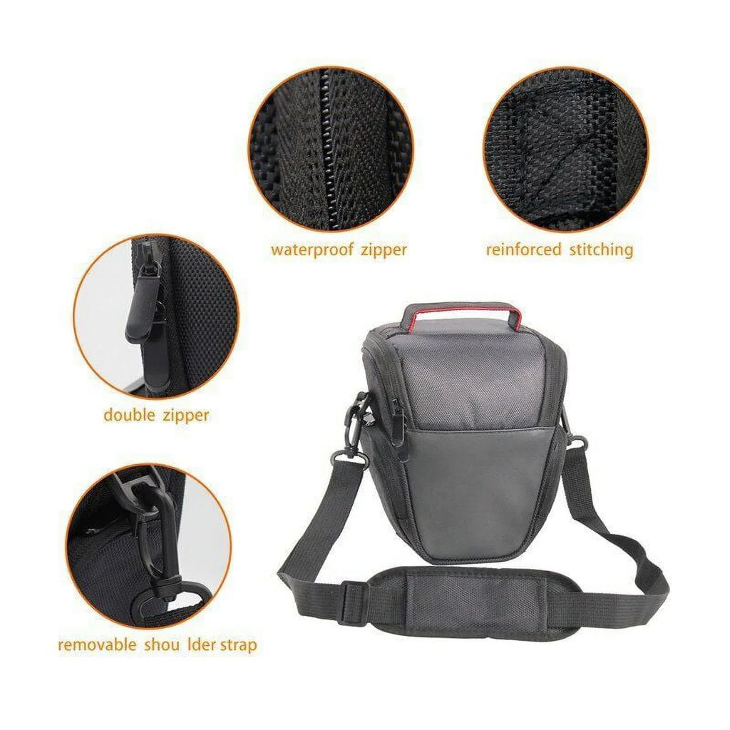Waterproof   Camera Shoulder Bag Case with Shockproof Padding for Canon, Nikon, Sony  Cameras